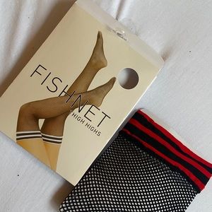 Forever 21 Fishnet Thigh Highs NWT